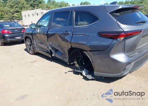 2025 Toyota Highlander Hybrid Xle from USA, damaged, VIN 5TDKBRCH2SS666513
